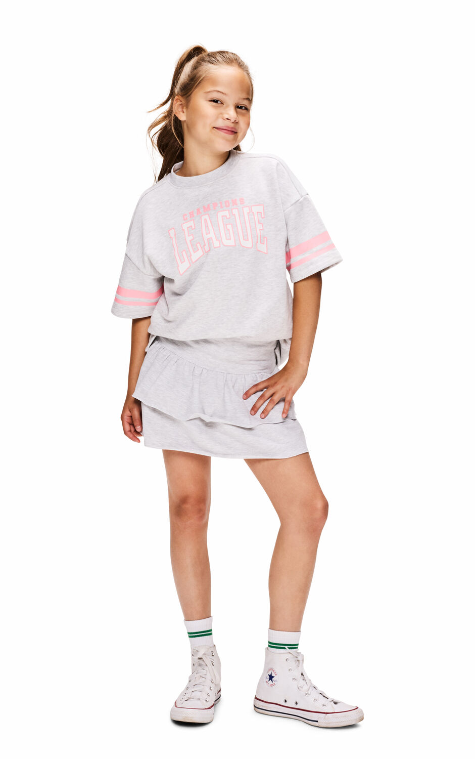 RETOUR T-shirt ULLA en gris - large