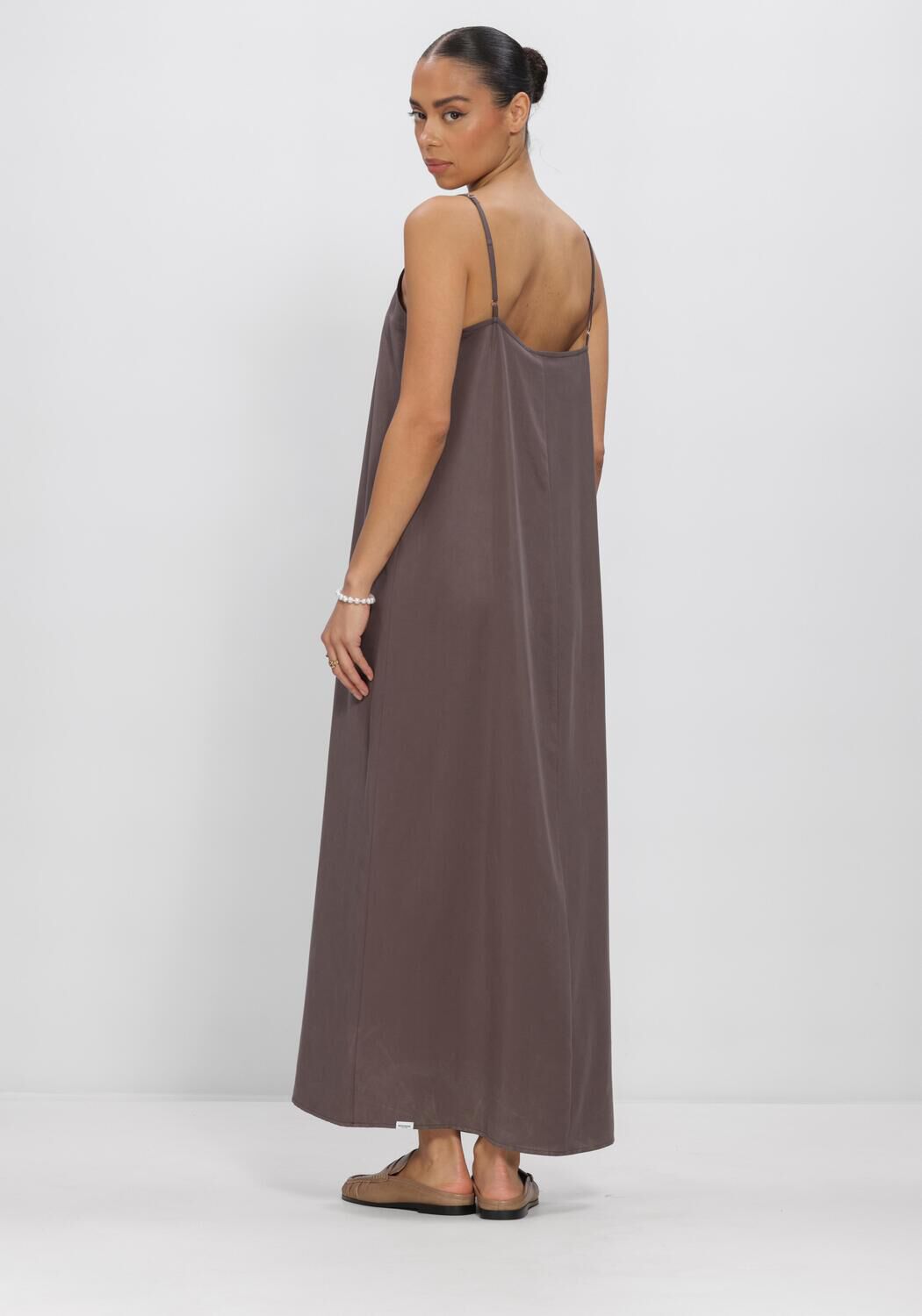 PENN & INK Robe midi DRESS Sable - large