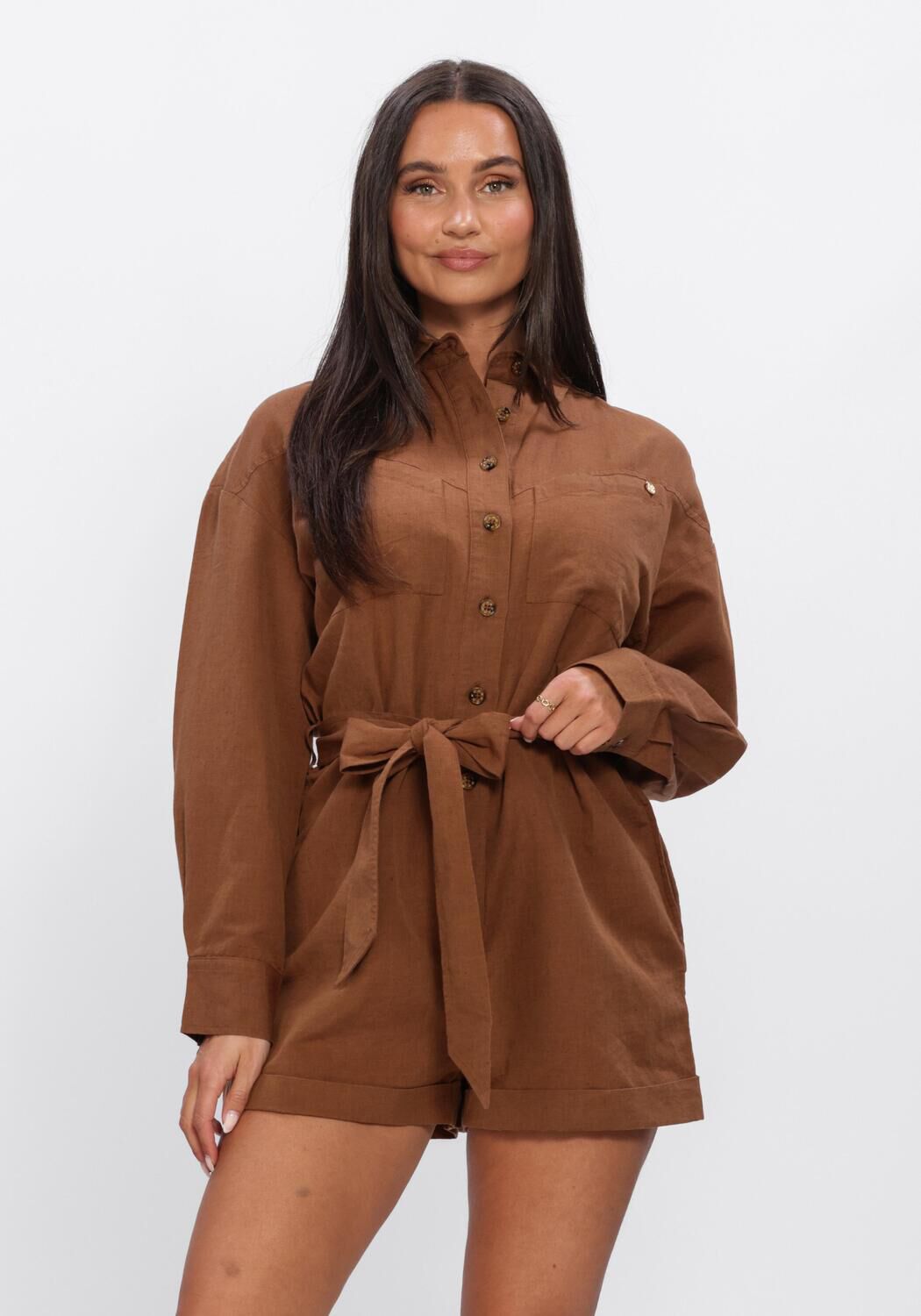 JOSH V PIENNA Combinaisons en marron - large