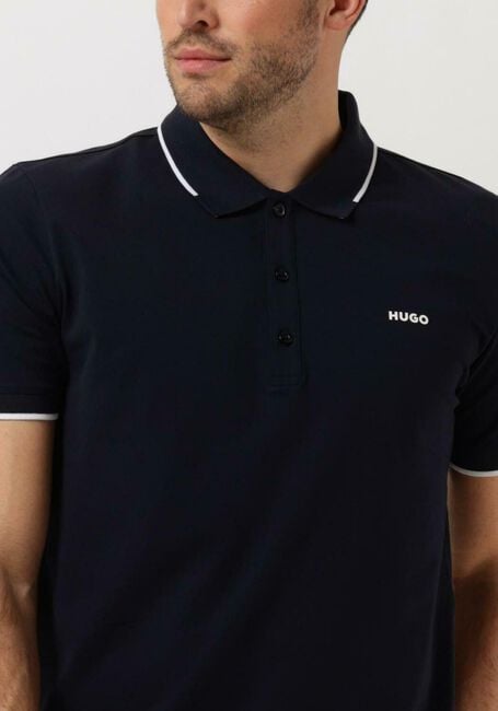 HUGO Polo DINOSO222 Bleu foncé - large