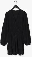 ALIX THE LABEL Mini robe LADIES WOVEN BRODERIE CHIFFON DRESS en noir