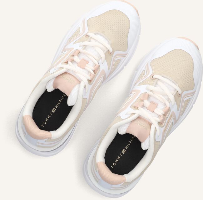 Witte TOMMY HILFIGER Sneakers WOMENS TRAIL RUNNER Witte TOMMY HILFIGER Sneakers WOMENS TRAIL RUNNER - large