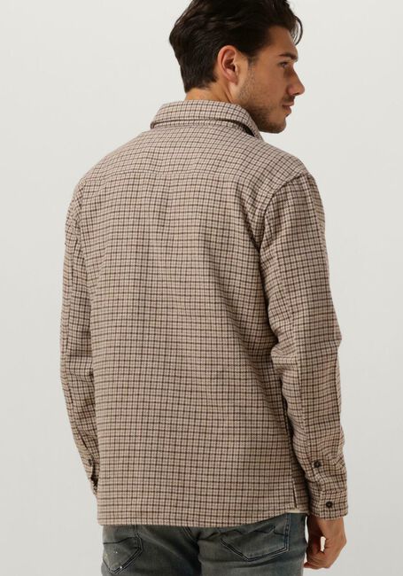 PUREWHITE Surchemise HERITAGE PATTERN OVERSHIRT WITH TWO CHEST POCKETS en marron - large