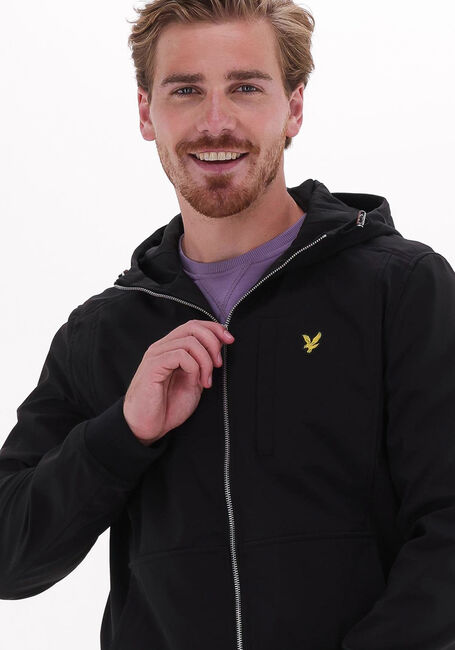 LYLE & SCOTT Jack SOFTSHELL JACKET en noir - large