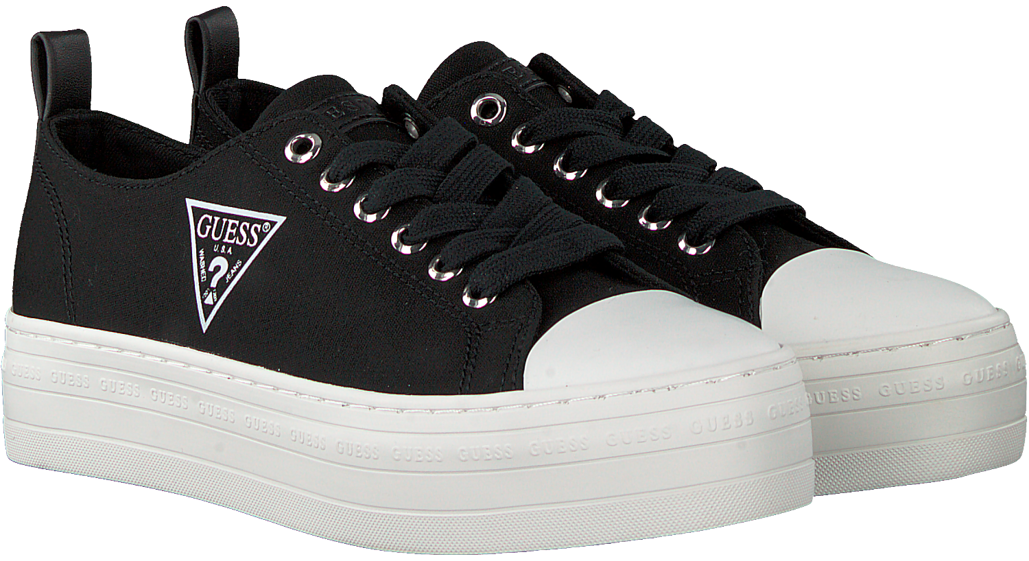 Zwarte GUESS Lage sneakers BRIGS | Omoda