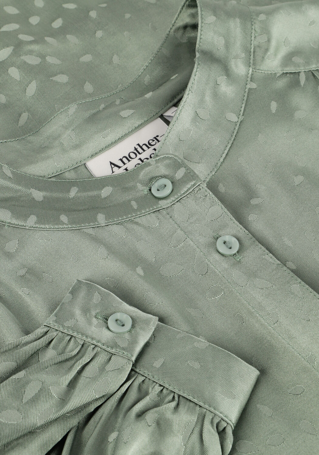 Groene ANOTHER LABEL  CAMILLA SHIRT - large