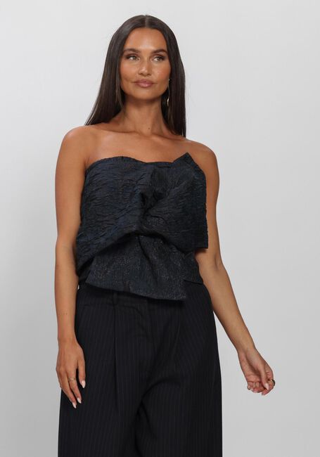 BY-BAR Haut JULA JACQUARD TOP en noir - large