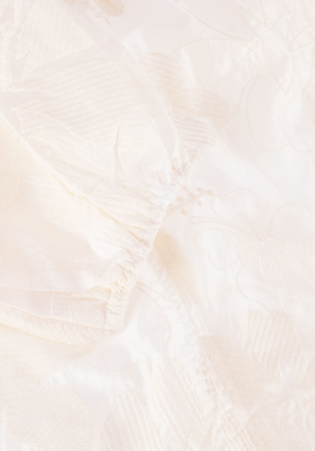 NUKUS YONI TOP EMBROIDERY Blouses Blanc - large