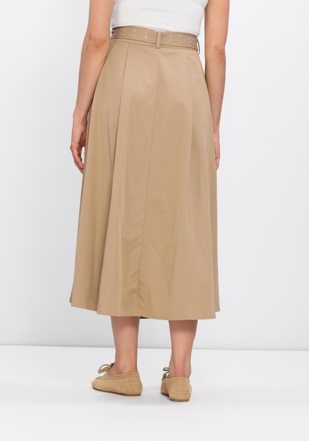 Y.A.S. YASTIMALA HW LONG TRENCH SKIRT Jupes en camel - large