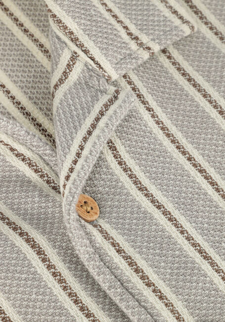LIL' ATELIER Chemise décontracté NMMFREDE SS LOOSE SHIRT LIL en taupe - large