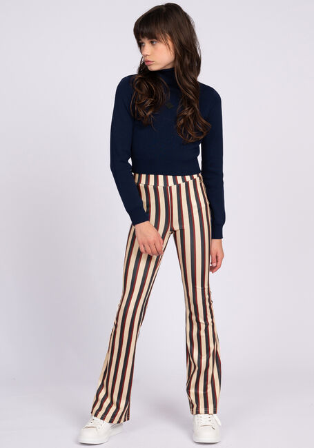 NIK & NIK Pantalon évasé STRIPED FLARED PANTS en multicolore - large