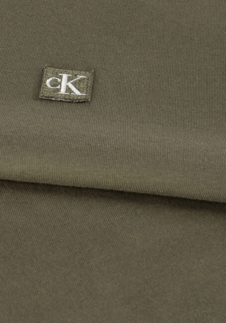 CALVIN KLEIN T-shirt CK EMBRO BADGE TEE Olive - large