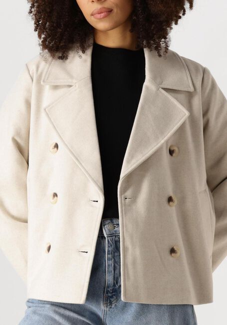 OBJECT Jack OBJKEILY SHORT JACKET Crème - large