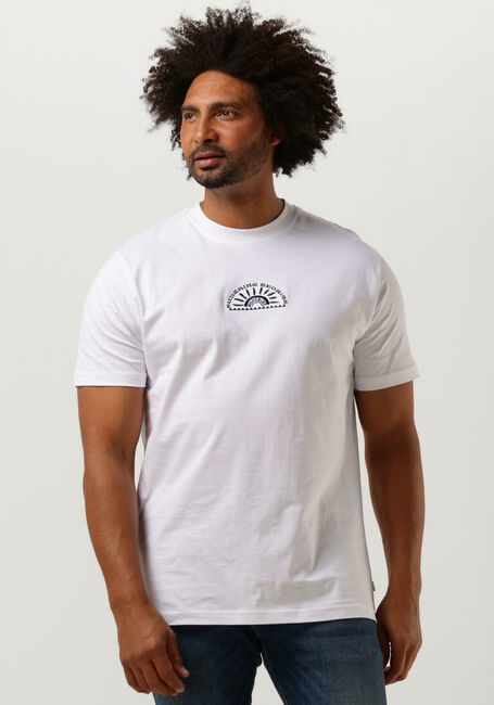 Witte WOODBIRD T-shirt RICS SUNSHINE TEE - large