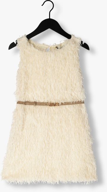 Gebroken wit LIKE FLO Mini jurk FEATHER DRESS - large