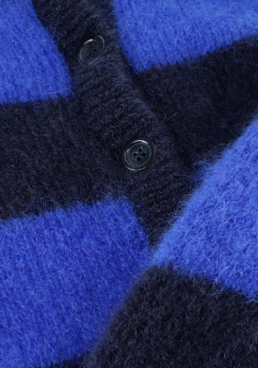 BY-BAR Gilet SIAN STRIPE CARDIGAN en bleu - large