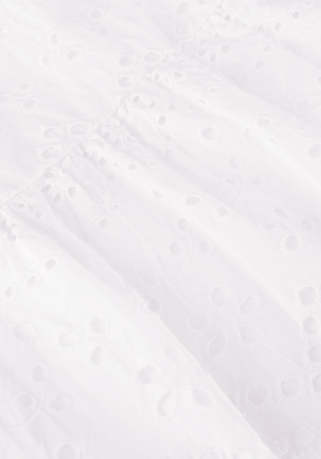 NOTRE-V Mini robe NV-DONNA DRESS BRODERIE ANGLAISE DRESS en blanc - large