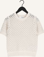 Beige SELECTED WOMEN T-shirt SLFSISLEY SS KNIT TOP Beige SELECTED WOMEN T-shirt SLFSISLEY SS KNIT TOP - medium