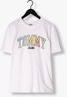 Witte TOMMY JEANS T-shirt TJM CLSC COLLEGE POP TOMMY TEE