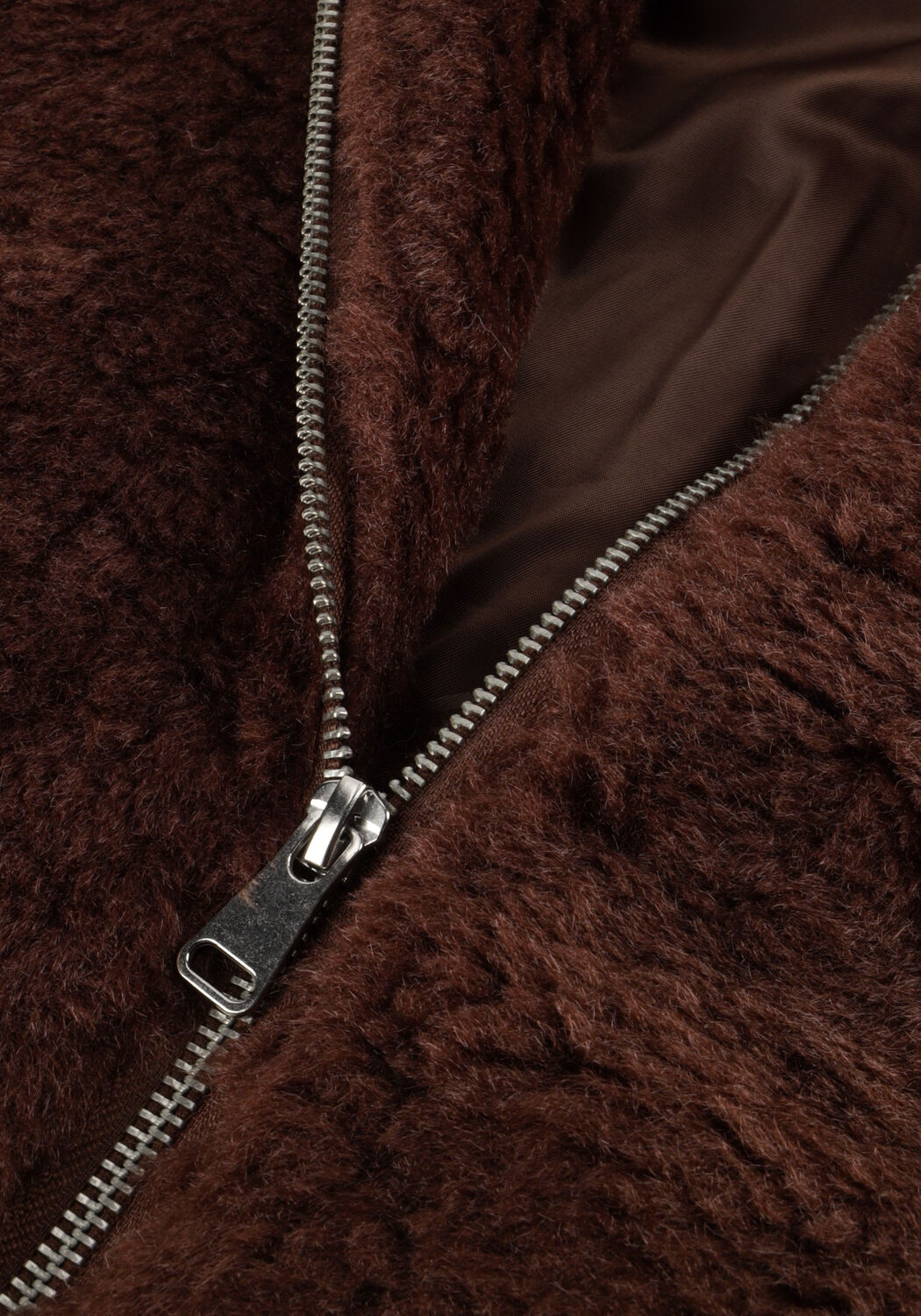 NOTRE-V Manteau Teddy NV-GEMMA en marron - large