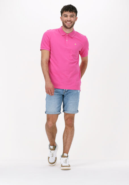 SCOTCH & SODA Polo CLASSIC PIQUE POLO IN ORGANIC COTTON en rose - large