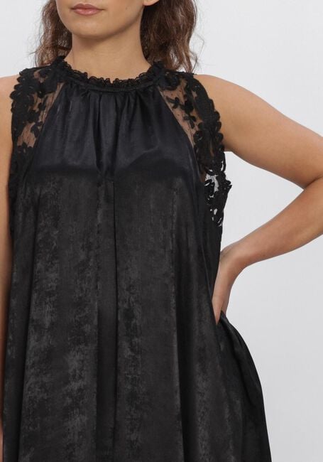 Zwarte SUMMUM Jurken DRESS SATIN - large