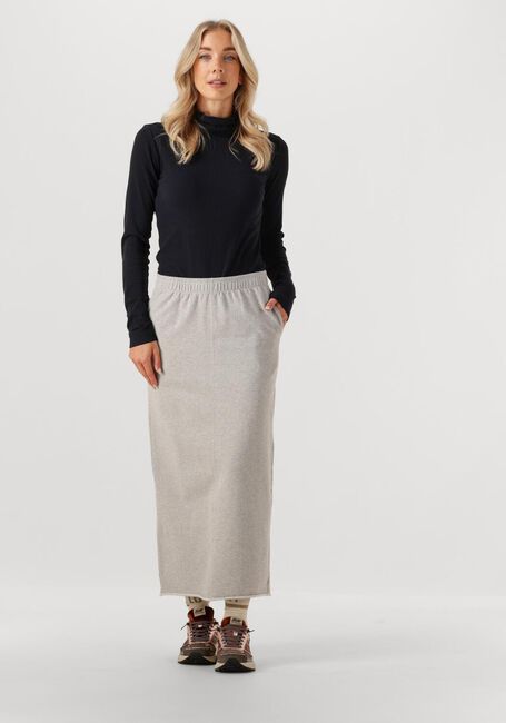 PENN & INK Jupe maxi SKIRT W25F1716 Gris clair - large