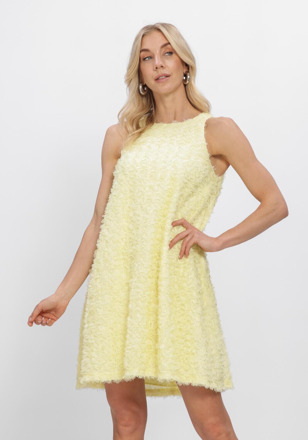 Y.A.S. YASCRIMO SL SHORT DRESS Robes en jaune - large