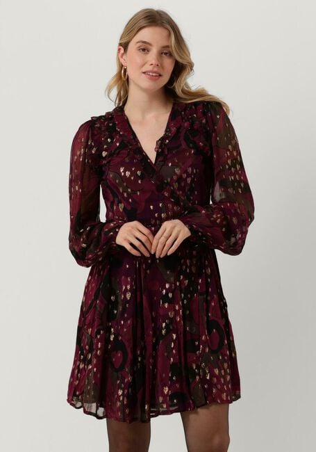 FABIENNE CHAPOT Mini robe AZURE SHORT DRESS Bordeaux - large