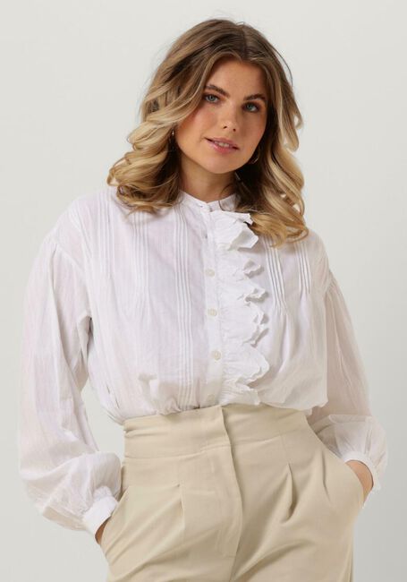 Witte SEMICOUTURE Blouse PEARL - large
