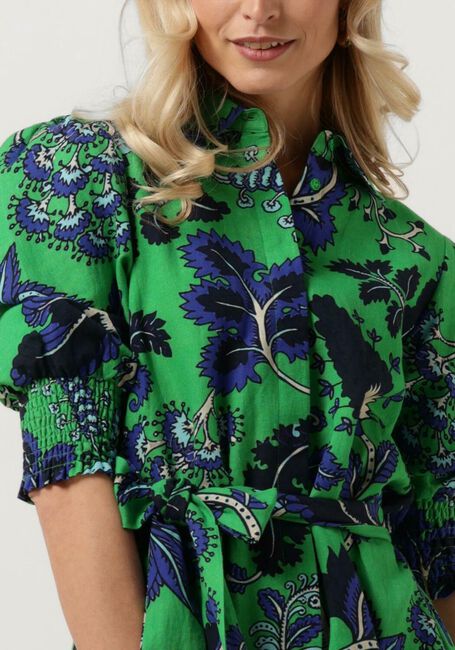 EST'SEVEN Mini robe ELISE DRESS en vert - large