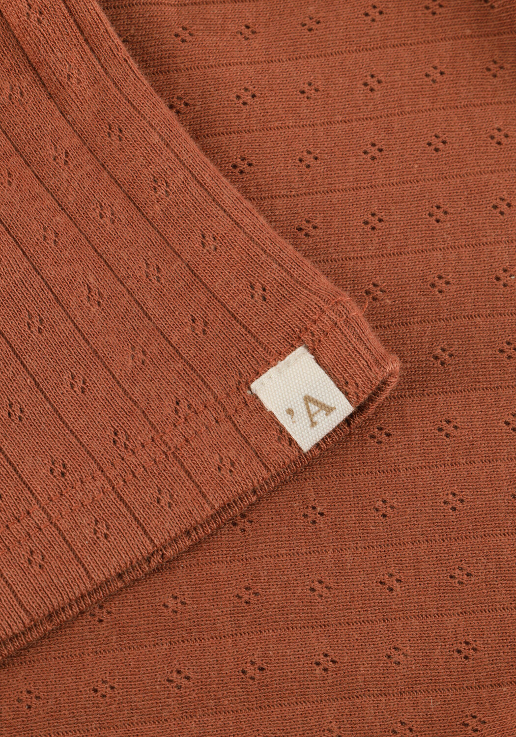 Bruine LIL' ATELIER Tops & T-shirts NMFRACHEL LS SLIM TOP JULY - large