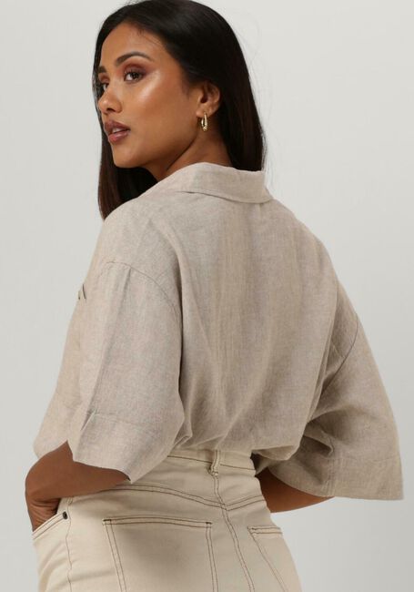 Zand MSCH COPENHAGEN  MSCHGINIA WRAP SHIRT - large