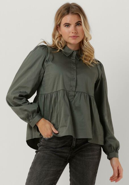 LEVETE ROOM LR-ISLA SOLID 64 SHIRT Blouses en vert - large