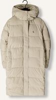 Beige CALVIN KLEIN Gewatteerde jas MONOLOGO NON DOWN LONG PUFFER Beige CALVIN KLEIN Gewatteerde jas MONOLOGO NON DOWN LONG PUFFER - medium