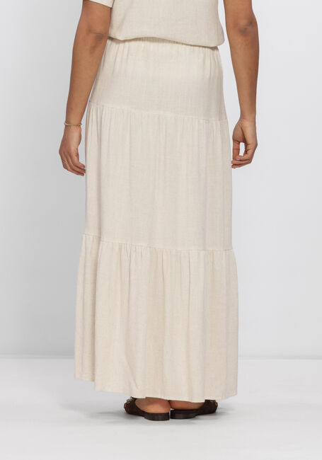 Beige OBJECT Maxirok OBJSANNE MW LONG LAYER SKIRT - large
