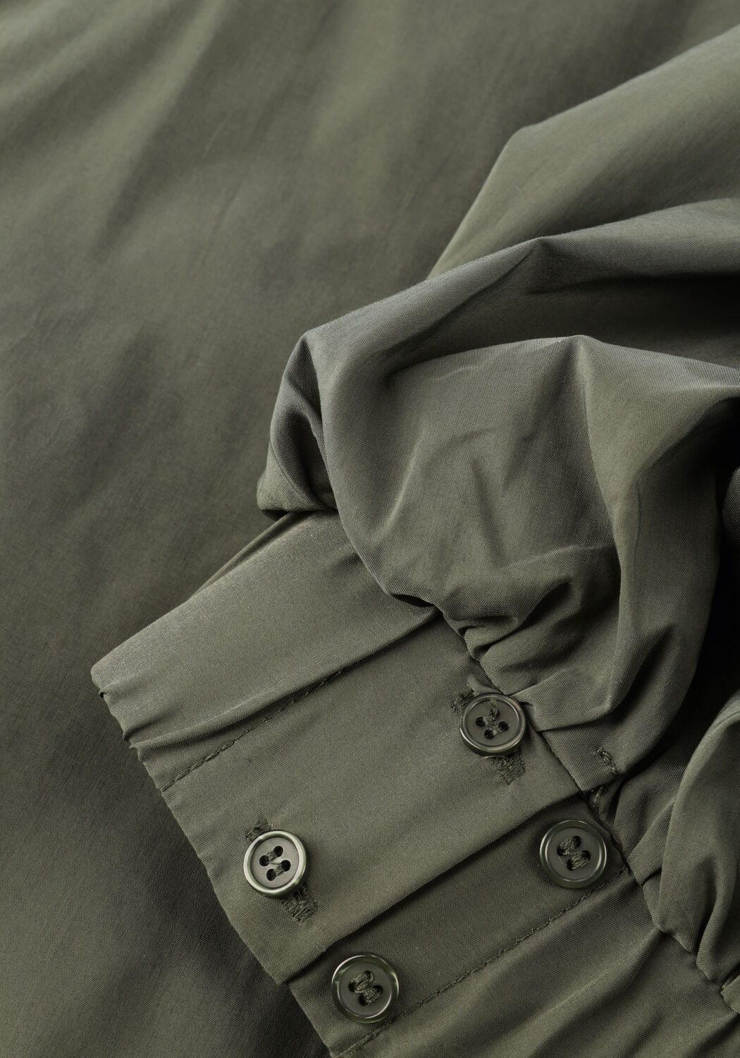 NEO NOIR ETTA POPLIN SHIRT Blouses Vert fonc&eacute; - large