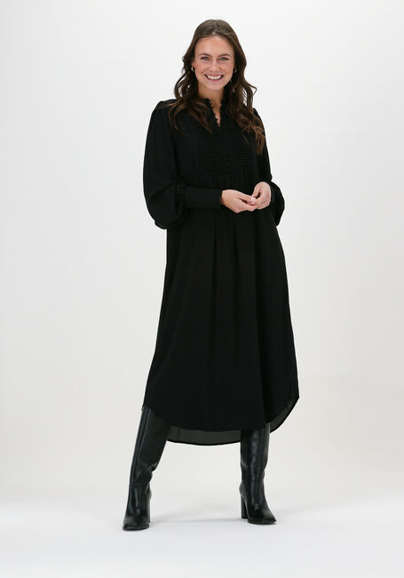 Zwarte BRUUNS BAZAAR Midi jurk CAMILLA FINES - large