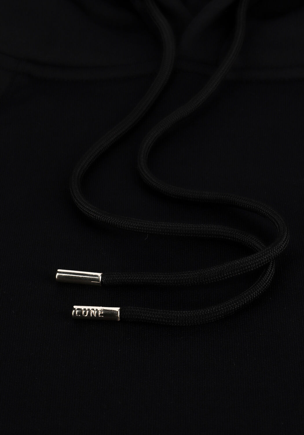 LUNE ACTIVE Chandail KATIE CROPPED HOODIE en noir - large