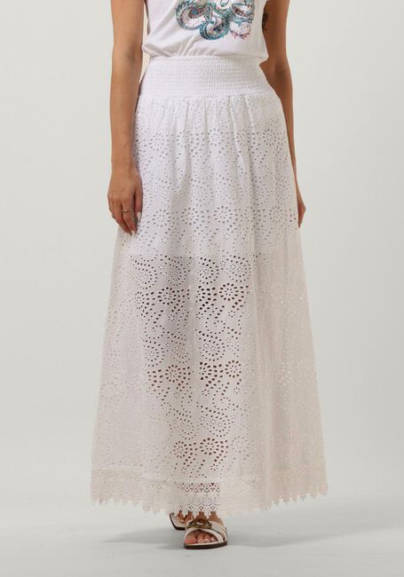 GUESS Jupe maxi SANGALLO RAFA LONG SKIRT en blanc - large