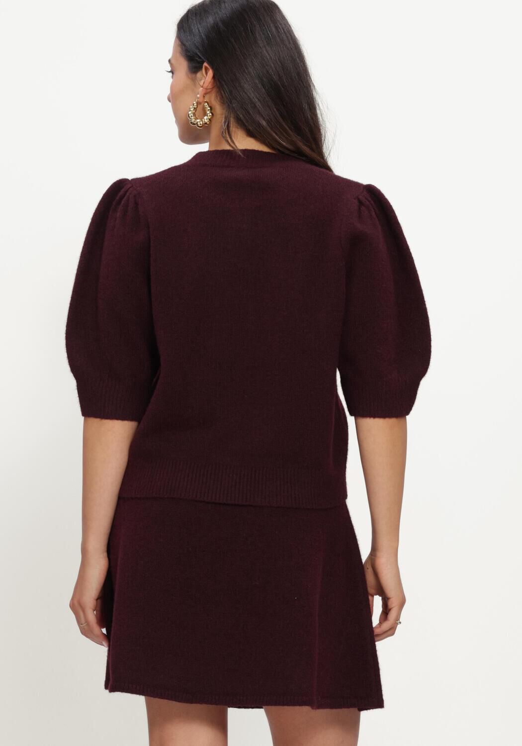 NOTRE-V Gilet NV-ILENA Bordeaux - large