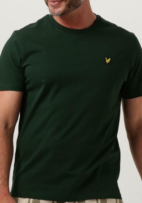 LYLE & SCOTT T-shirt PLAIN T-SHIRT en vert - large