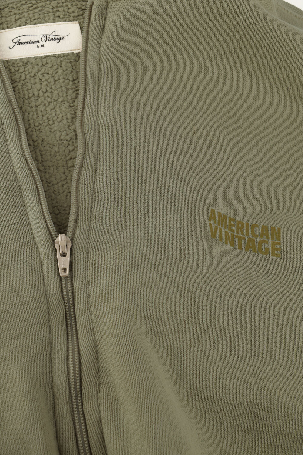 Khaki AMERICAN VINTAGE Sweater IZUBIRD - large