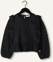 LOOXS 10SIXTEEN MOUSSELINE EMBROIDERY TOP Blouses en noir LOOXS 10SIXTEEN MOUSSELINE EMBROIDERY TOP Blouses en noir - medium