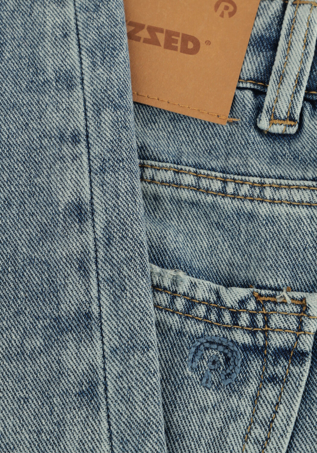 RAIZZED Straight leg jeans DENVER en bleu - large