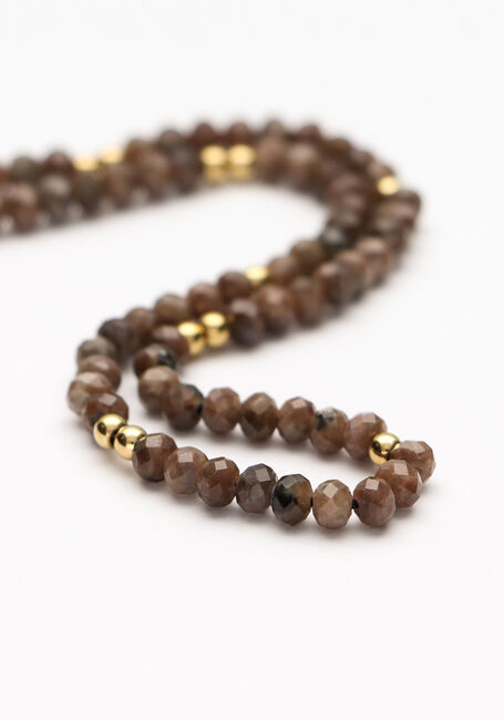 Bruine NOTRE-V Sieraad KETTING/ARMBAND COMBINATIE - large