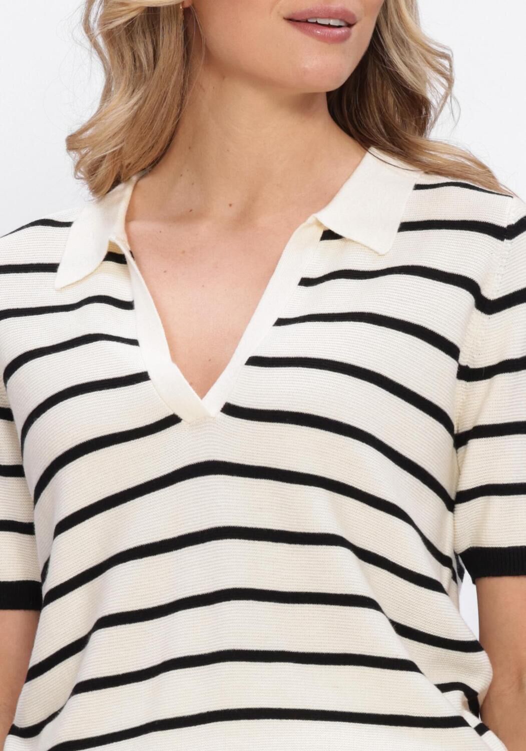 SIMPLE SHORT SLEEVE Hauts & T-shirts Cr&egrave;me - large