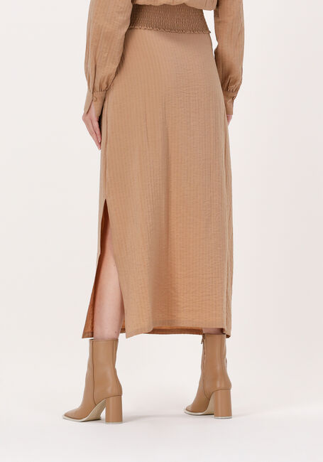 ANOTHER LABEL Jupe midi MALINE SKIRT en camel - large
