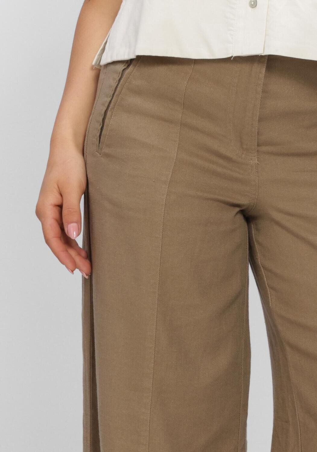 Oker ROUGE EDIT Blazers ROUSUMMER HW W/F TROUSER - large