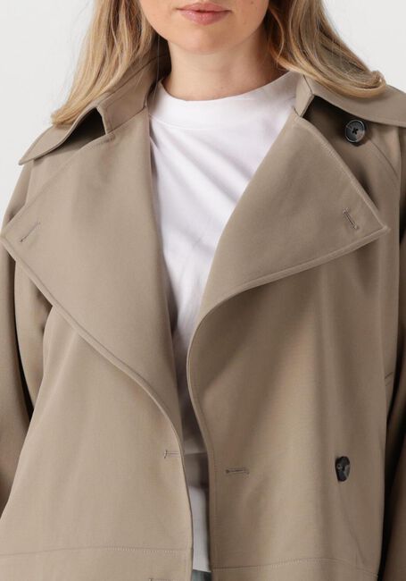 SECOND FEMALE Trenchcoats SILVIE TRENCH JACKET en beige - large